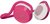 Arctic P324 BT sport headset, wireless, pink