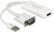Delock VGA - HDMI adapter audió funkcióval