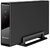 Sharkoon Külső HDD Ház 3.5" - Swift Case Pro Combo (fekete; Sata/IDE HDD - USB2.0 csatlakozó; aluminium)