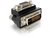 Delock 65172 VGA anya > DVI 29pin apa 90° jobbos elforgatott adapter