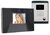 Global video kaputelefon szett, 3,5" monitor, kütéri (IP44) kamera (380TVL)