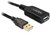 Delock Cable USB 2.0 Extension, active 15m