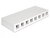 Delock 86209 Keystone 8 portos falra szerelhető doboz