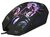 VCOM DM416 Gamer LED egér Fekete skorpiós