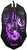 VCOM DM416 Gamer LED egér Fekete skorpiós