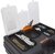 Handy tools 2 az 1-ben műanyag fúró + alkatrész tároló táska