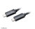 Akasa USB 3.1C - USB 3.1C kábel 1m Fekete