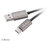 Akasa AK-CBUB32-10GR USB 3.1 C - USB 2.0 A kábel 1m - Fekete/szürke
