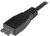Startech USB 3.1 C - MICRO-B 1m adatkábel - Fekete