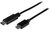 Startech USB 2.0 C - MICRO-USB 1m adat/töltőkábel - Fekete