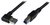 Startech USB3SAB1MRA USB 3.0 Right Angle A - B adatkábel 1m - Fekete