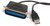 Startech ICUSB1284 USB - Párhuzamos port átalakító kábel 1.8m - Fekete