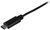 Startech USB2CB1M USB 2.0 C USB B összekötő kábel 1m - Fekete