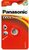 Panasonic Cell Power Alkaline battery LR44/A76, 1 Pc, Blister