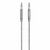 Belkin AV10164BT04 PREMIUM MIXIT Hosszabbító - Szürke (3.5mm jack apa - 3.5mm jack apa)