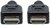 Manhattan 353922 HDMI/HDMI V2.0 monitor kábel 1m Fekete