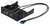 Goobay 95370 USB 3.0 előlapi panel - 5.25" Fekete