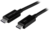 Startech TBLT3MM2M Thunderbolt 3 Kábel 2m - Fekete
