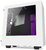 NZXT S340 Window Számítógépház - Matt Fehér/Lila