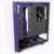 NZXT S340 Window Számítógépház - Matt Fehér/Lila