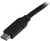 Startech USB2C5C4M USB-C 2.0 (apa - apa) kábel 4m - Fekete