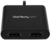 Startech MSTCDP122HD USB-C apa - 2x HDMI anya splitter - Fekete