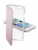 Cellularline Clear Book Iphone 6/6S Tok -Átlátszó -Rózsaszín