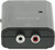 König KNACO2504 Toslink+RCA - RCA Konverter (1x Toslink anya + 1x RCA anya - 2x RCA anya) Sötétszürke