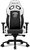 Sharkoon Gamer szék - Skiller SGS3 Black/White (állítható háttámla/magasság; 4D kartámasz; PU; aluminium talp; 120kg-ig)