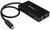 StarTech HB30C3A1GE USB 3.0 HUB (3 port) Fekete