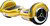SMART BALANCE BOARD Skymaster Wheels 6,5" Dual black-yellow