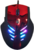 VCOM DM415 USB Világítós Gaming Egér Piros-Fekete