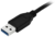 Startech USB315AC1M USB A - USB C (apa - apa) kábel 1m - Fekete