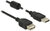 Delock 84883 USB 2.0 A (apa - anya) kábel 1m - Fekete
