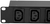 Startech PDU08C13EU kábelrendező panel 1U - Fekete