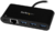 Startech US1GC303APD USB-C apa - 3x USB-A + RJ45 adapter - Fekete