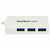 StarTech HB30C3A1CFBW USB 3.0 HUB (4 port) Fehér