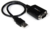 Startech ICUSB232PRO DB-9 - USB-A (apa - apa) kábel 0.3m - Fekete
