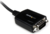 Startech ICUSB232PRO DB-9 - USB-A (apa - apa) kábel 0.3m - Fekete