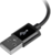 Startech USBLT30CMB USB-A 2.0 - Apple Lightning (apa - apa) kábel 0.3m - Fekete