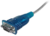 Startech ICUSB232V2 USB-A 2.0 - DB-9 (apa - apa) kábel 0.43m - Kék/Szürke
