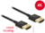 Delock 85117 HDMI (apa - apa) kábel 0.25m - Fekete