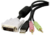 Startech DVID4N1USB10 DVI + USB + 2x 3.5mm Jack - Mini DisplayPort + USB + 2x 3.5mm Jack (apa - apa) KVM Switch