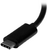 Startech CDPVGDVHDBP USB-C apa - DVI-I + VGA + HDMI anya adapter - Fekete