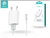Devia iPhone 5/5S/5C/SE/6S/6S Plus USB hálózati töltő adapter + lightning adatkábel (5V / 1A)
