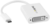 Startech CDP2DVIW USB-C apa - DVI-I anya adapter - Fehér