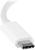Startech CDP2DVIW USB-C apa - DVI-I anya adapter - Fehér