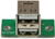 Startech USBMBADAPT2 IDC - 2x USB-A 2.0 (anya - anya) USB bővítő