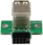 Startech USBMBADAPT2 IDC - 2x USB-A 2.0 (anya - anya) USB bővítő