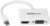 Startech MDP2HDVGAW Mini DisplayPort apa - HDMI + VGA anya adapter - Fehér